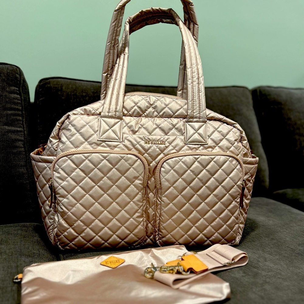 MZ Wallace Nik - Pale Rose Gold Metallic